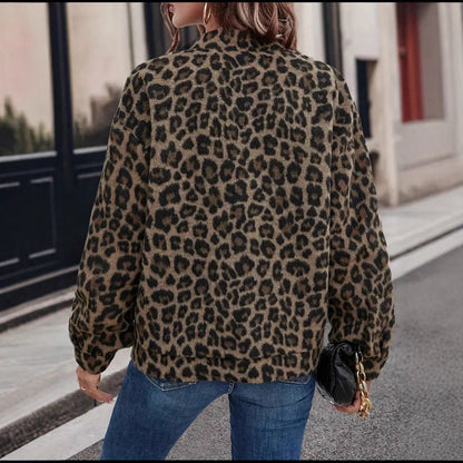 Noir Women's Leopard Print Top