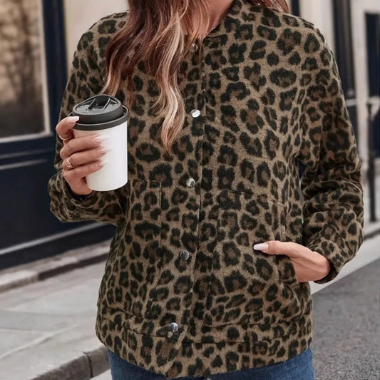 Noir Women's Leopard Print Top